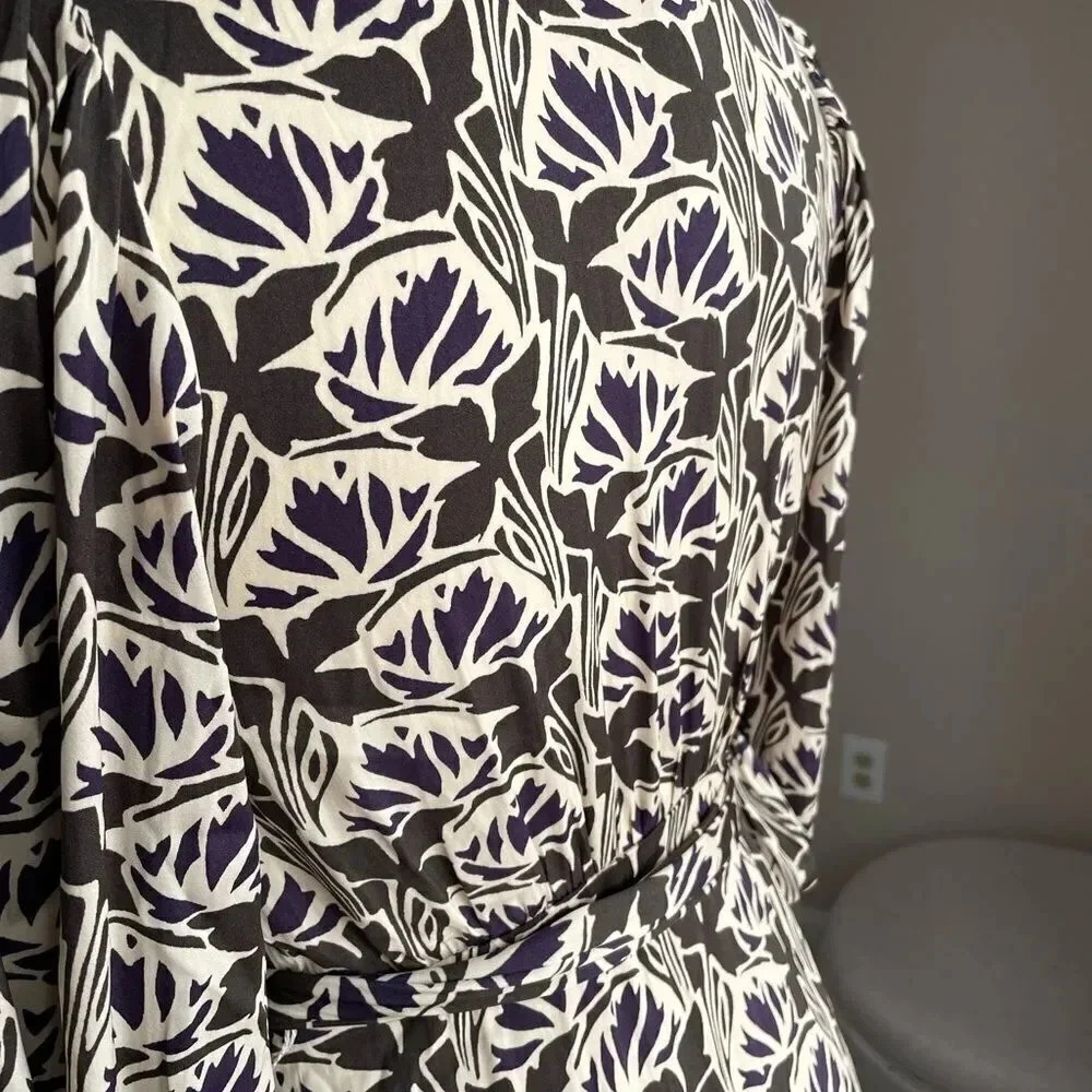 Banana Republic Silky Wrap Maxi Dress - Picture 8 of 15